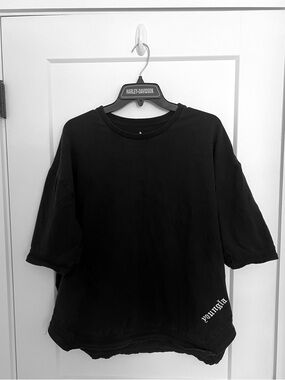 YOUNGLA Black Gym Tee